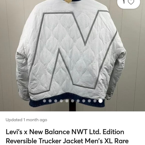 New Balance +Levi’s Denim Collaboration / Limited Edition - Picture 7 of 7